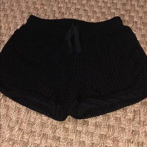 Black cute shorts from Honey Punch